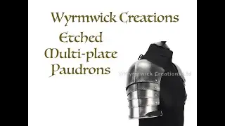 Etched Multi-plate Pauldrons | Historical Armour