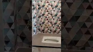 Toilet wall tiles design @Uniquedesigns2022 #civil #rcc #construction #architect #civilengineering
