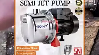 Tsolumy Pompa Air Sumur Jet Pump JETS-200 dan JETS-330 Stainless Anti Korosi Mesin Jetpam