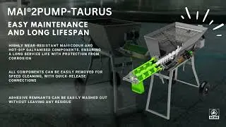 Continuous Compact Large Volume Mixer Good for Screeding Plaster Mix