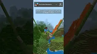 Forget Horses&hellip; I Ride Dinosaurs 🦖 #Minecraft #Dinosaurs #Addon