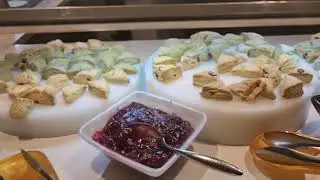Norwegian Encore Dinner Buffet walk-through.