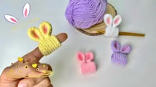 #214 Crochet Ring | Móc Nhẫn Bảo Vệ Ngón Tay Cực Kỳ Đơn Giản | Dương Liễu Handmade