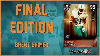 Madden 15 Ultimate Team | Final Edition Brent Grimes