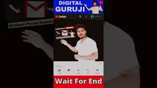 How To Create Unlimited Gmail Account Without Phone Number Verification | #shorts #short #ytshorts