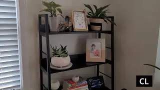 Perfect Black 5-Shelf Ladder Bookshelf for Our Livingroom by Himimi