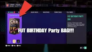 FUT BIRTHDAY party bag!!!!