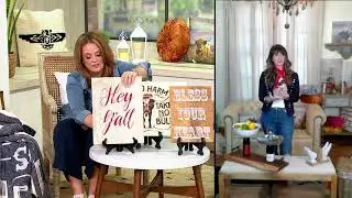 Junk Gypsy 3-Piece Wooden Wall Art Set on QVC