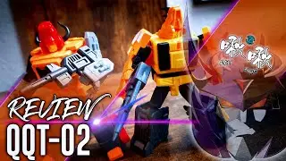 QQT-02 Set Review | 3P Core Class Predacons Tantrum & Headstrong | The Nerd Crate Too