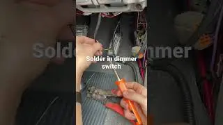 Dimming my LED roof console lights!