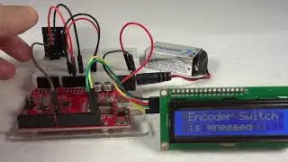 Incremental Encoder Switch and 1602 I2C LCV