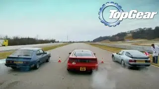 944 vs 300ZX vs Capri 0-60-0 DRAG RACE Top Gear | 4K AI Upscale #topgear #thegrandtour