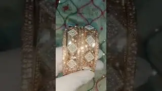 white brass bangle set #viralvideo #trending #ytshorts #beautifulbanglesdesigns #wedding