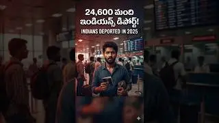 24,600 Indians Deported in 2025 | Saudi Arabia & US Top the List | Reality Explained in Telugu