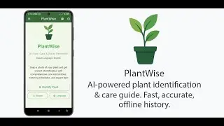 🌱 PlantWise App Review: AI-Powered Plant Identification & Care Guide | 100+ Languages Support