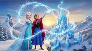 Elsa & Anna Rebuild the Magical Ice Kingdom! A Heartwarming Frozen Adventure| Frozen Style Animation