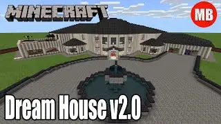 Minecraft Dream House v2.0 | Huge Aquarium, Arcade, Bowling Alley and More!