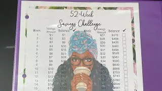 52 Weeks Savings Challenge Update for February