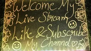 writing my cute subscribers name on Acrylic led board