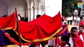 Good Friday service, At St. Michael Arc angel church, Taleigao Goa. 18/04/2025