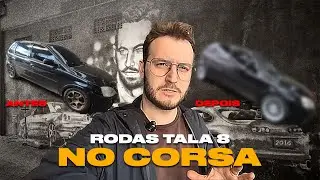 Projeto Corsa : Suspens&atilde;o a Rosca, Roda aro 15, Tala 8 c&ocirc;ncavas 