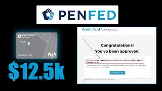 Одобрение кредита на сумму 12 500 долларов США от кредитного союза Penfed и Fresh Data Points.