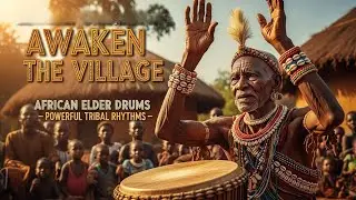 🔥 This Is How African Elders Awaken the Village | Powerful Tribal Drumming 🔥