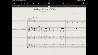 (A) Easy String Quartet - Maco Takes a Walk - Violin 2