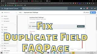 Fix : Duplicate field 