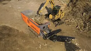 Doppstadt INVENTHOR Type 9 High Torque Shredder Walk Around