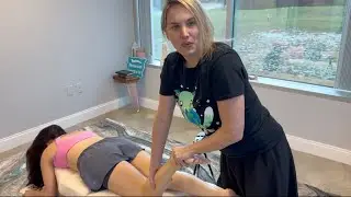 What Women NEED Done to Their FEET to RELAX - Chiropractic FOOT CRUNCHES Helped the Whole BACK