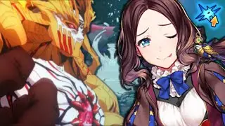 Goetia VS. Da Vinci (Rider) - SOLO (w/ Support Buffs)