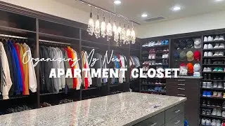 Organizing my new apt closet !!!