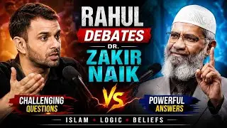 🔥 Rahul Debates Dr. Zakir Naik | Intense Discussion on Islam, Logic & Beliefs