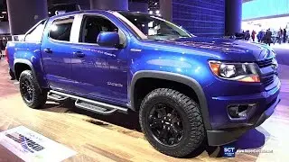 2016 Chevrolet Colorado Z71 - Exterior and Interior Walkaround - 2016  Detroit Auto Show