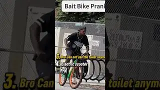 Bait bike pranks #funny #youtubeshorts #ranking #top5 #bike #shorts #prank