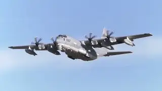 USMC KC-130J 168067 Take Off at Cambridge Airport
