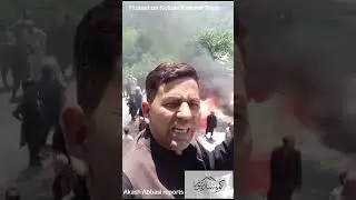 protest on Kashmir Road near Kohala #ajk #news #ajkgovernment