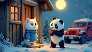 &ldquo;They Went Fishing&hellip; But Found a Baby Panda 🐼💛 | Purr & Mama Cat&rsquo;s Heartwarming Adventure&rdquo;