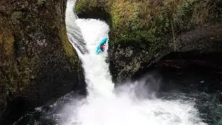 Kayaking Punchbowl Falls