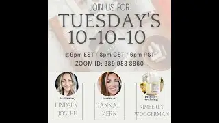 10-10-10 Kim Woggerman, Plexus Hydrate, Lindsey Joseph, Hannah Kern