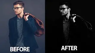 classic dark background editing photoshop cc