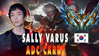 ĐẤNG TO&Agrave;N NĂNG SALLY CẦM VARUS GAP CỰC NẶNG LANE BOT RANK TH&Aacute;CH ĐẤU H&Agrave;N