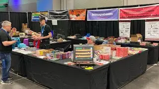 PRGE 2023 Intellivision Revolution Intelligentvision - Retro Video Game Convention Booth Tour