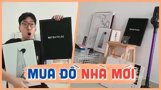 Lật tung cả Sài Gòn mua đồ cho NHÀ MỚI cùng mình 🏡 maybayvlog