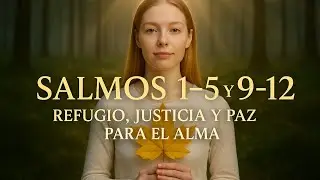 SALMOS 1–5 Y 9–12 CANTADOS – AURORA | REFUGIO, JUSTICIA Y PAZ PARA EL ALMA