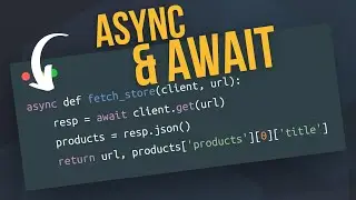 Async & Await in Python Simple & FAST HTTP Requests