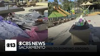 Brand new Fairfield playground covered in trash days after opening