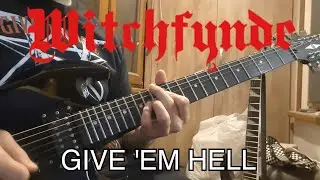 Witchfynde - Give 'Em Hell (guitar cover)