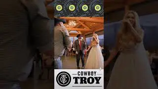 @CowboyTroy surprises bride @BigandRichofficial #countrymusic #shorts@BigKennyTV @johnrichmusic #